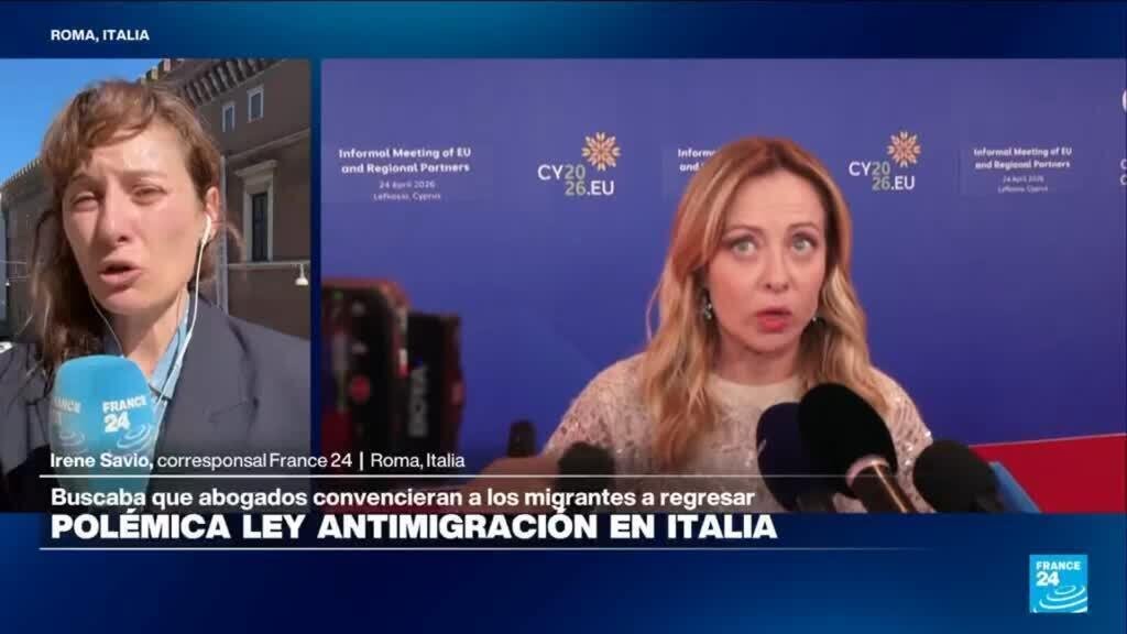 Informe desde Roma: Parlamento aprueba medida antimigrantes, pero es anulada horas después
