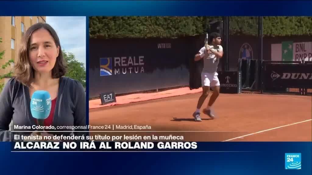 Informe desde Madrid: Carlos Alcaraz no irá a Roland Garros