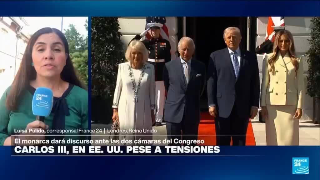 Londres: expectativa por reunión entre Trump y Carlos III