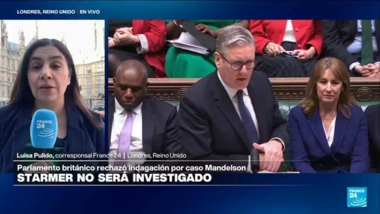 Informe desde Londres: Parlamento rechaza indagación a Starmer por caso Mandelson