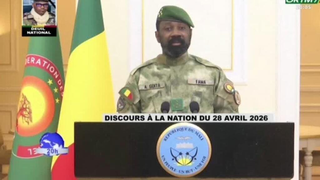 Reaparece líder de la junta militar de Mali tras días de silencio y llama a la calma