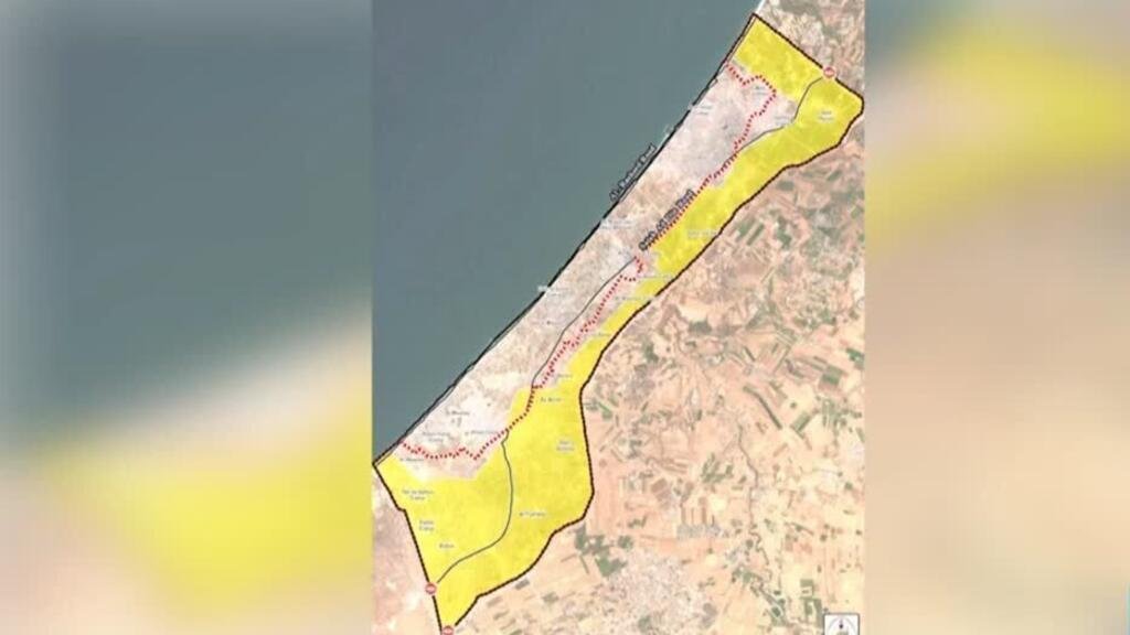Israel ampliará su "línea amarilla" en la Franja de Gaza y desata críticas