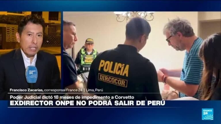 Informe desde Lima: Piero Corvetto no podrá salir de Perú por orden judicial