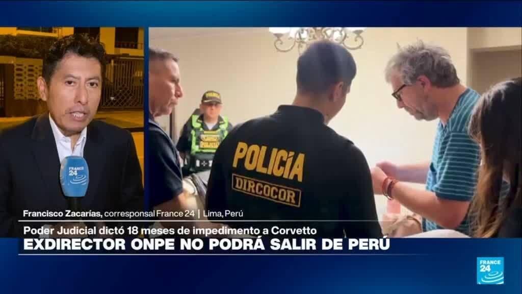 Informe desde Lima: Piero Corvetto no podrá salir de Perú por orden judicial