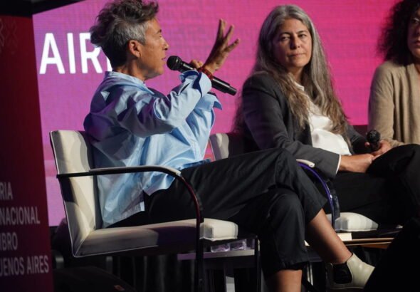 En el debate de la Feria, Cabezón Cámara, Almada y Guerriero cuestionaron los discursos de odio