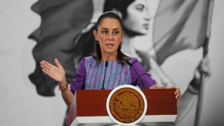 Sheinbaum exige "pruebas claras" a EE. UU. tras acusación de narcotráfico al gobernador de Sinaloa