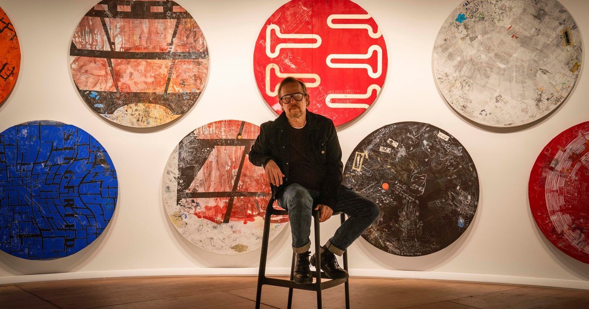 "Obras como circuitos cerebrales". Guillermo Kuitca presenta su serie más personal en ArtHaus