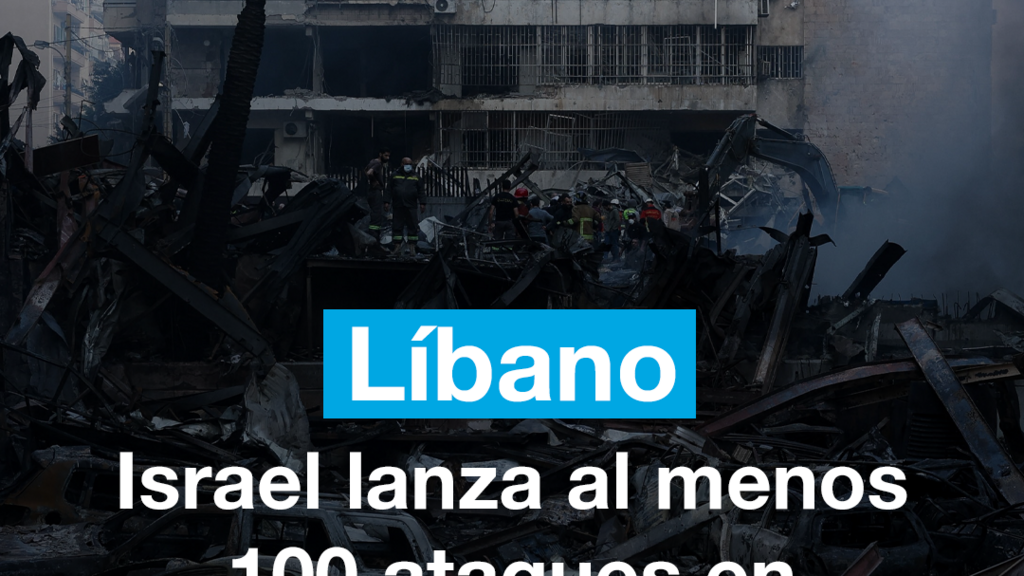 Israel recrudece sus ataques en Líbano con una nueva ola de bombardeos