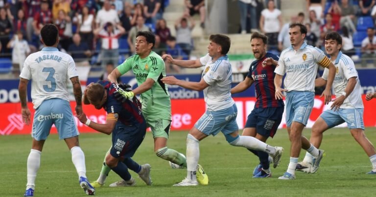 La salvaje agresión de Esteban Andrada sacude al fútbol español: cómo quedó la cara de Pulido, hermetismo en Zaragoza y el riesgo de una sanción histórica
