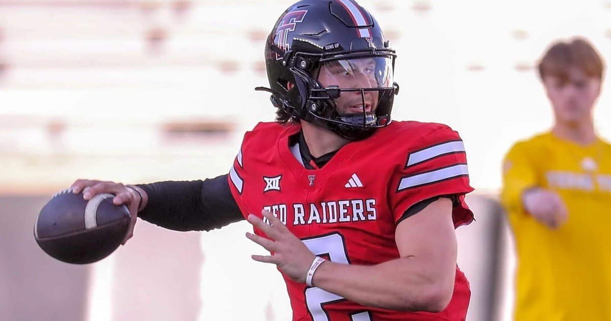 Brendan Sorsby, QB de Texas Tech, ingresa a un programa de tratamiento por adicción al juego