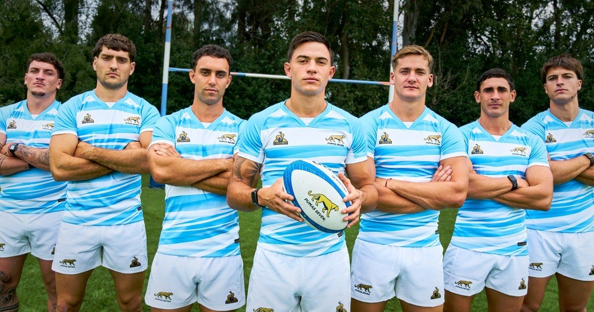 La Unión Argentina de Rugby presentó las nuevas camisetas de Los Pumas 7s, Las Yaguaretés y Los Pumitas