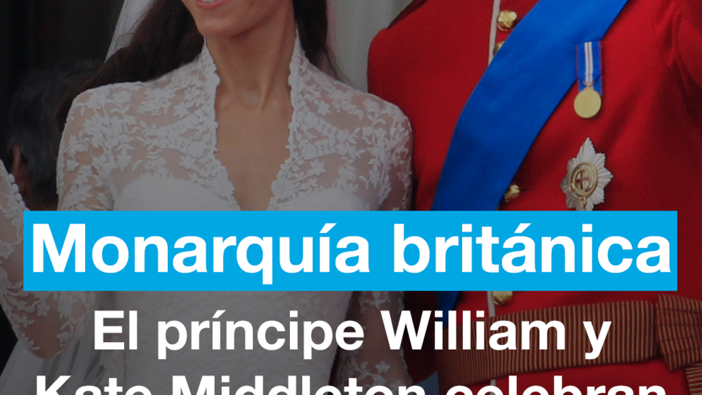 Monarquía británica: el príncipe William y Kate Middleton celebran Bodas de Cristal