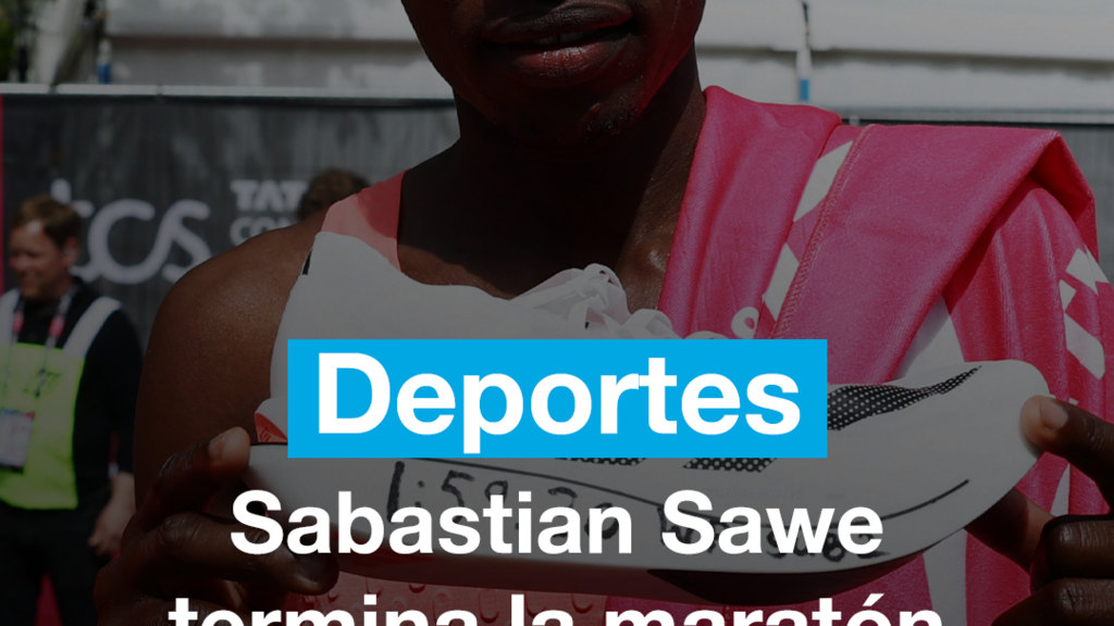 ¡Histórico! Sabastian Sawe corre la maratón de Londres en menos de dos horas
