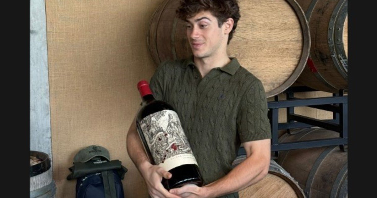 Colapinto, entre asado y vino en una bodega top: la previa del show de Fórmula 1 que revoluciona la Ciudad