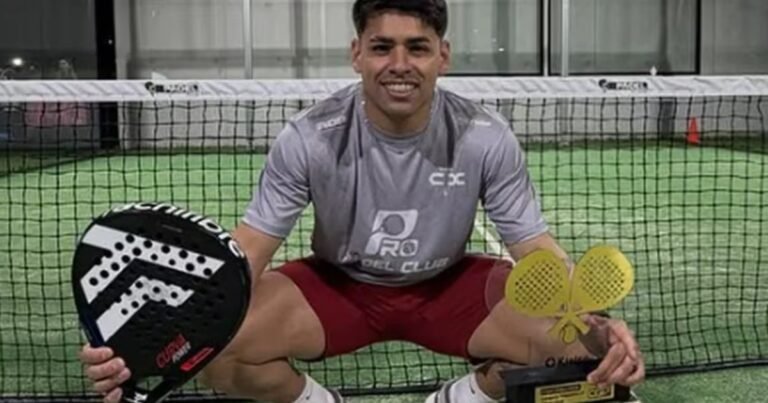 El jugador argentino de pádel Brayan “Tato” Torres murió en un accidente de auto en Honduras