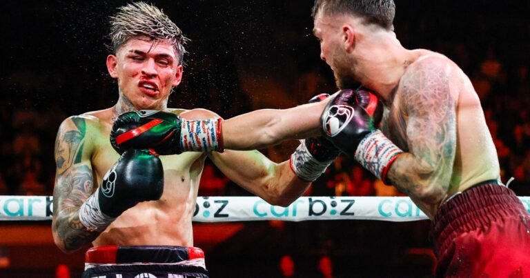 Rodrigo C4 Ruiz dejó pasar su chance ante Sam Goodman en Australia: metió una mano de novela pero su rival lo ganó en las tarjetas