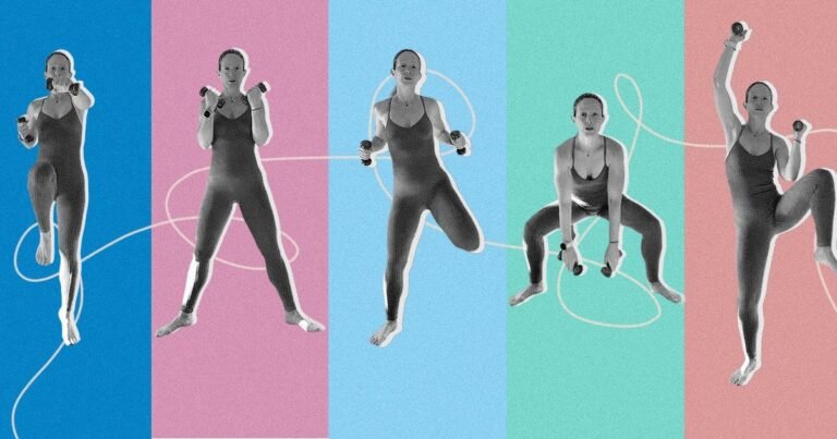 Cardiofuerza: una rutina de cinco ejercicios "dos en uno"