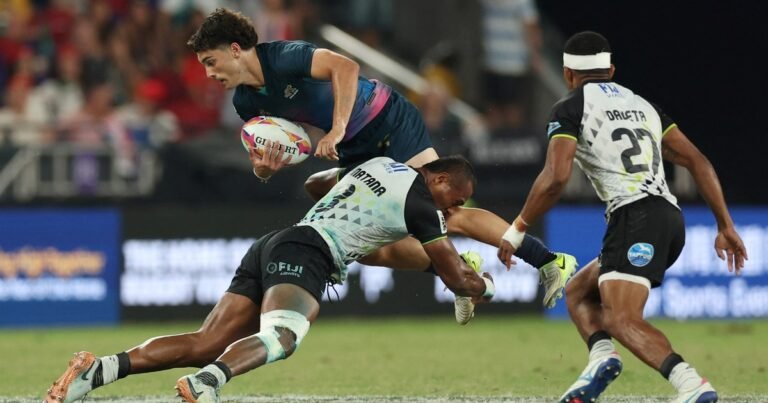 Los Pumas 7 vencieron a Fiyi y se metieron en semifinales en Hong Kong: ahora van por España