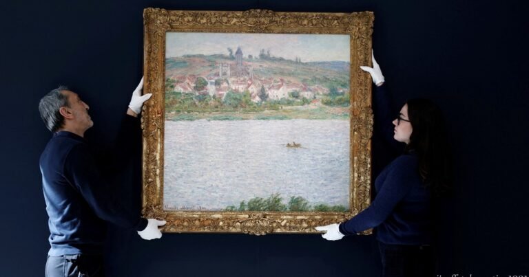 Subastaron dos cuadros inéditos de Monet por más de 16 millones de euros