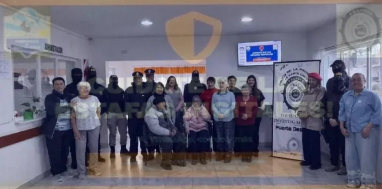 Adultos mayores se capacitan para evitar estafas virtuales en Puerto Deseado