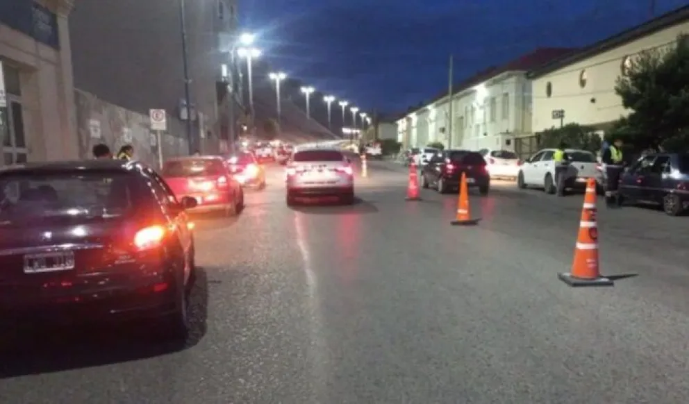 Refuerzan controles vehiculares durante el fin de semana en Comodoro