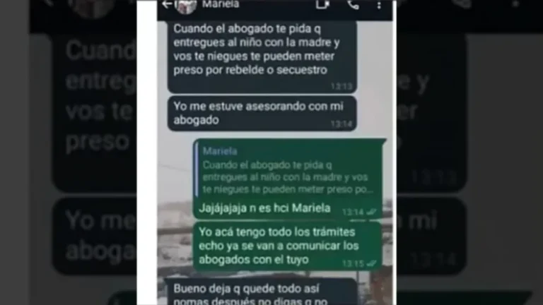 "Después no digas que no te avisé": la amenaza de la madre de Ángel al padre