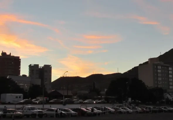 Tal como fue anunciado, las ráfagas podrían superar hoy los 100 km/h.