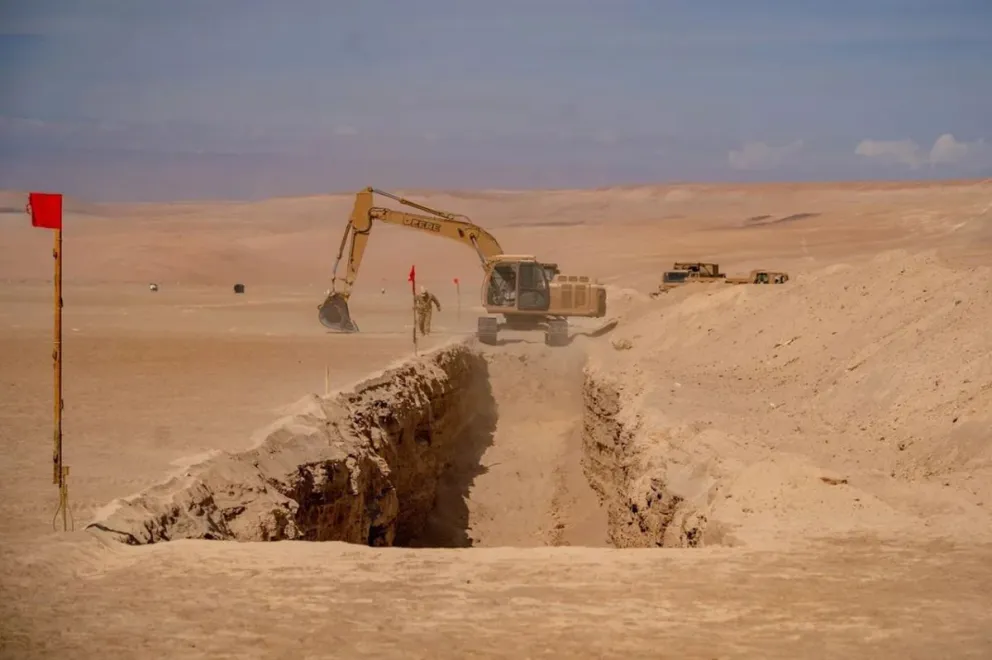 Chile avanza un 40% en la construcción del Escudo Fronterizo