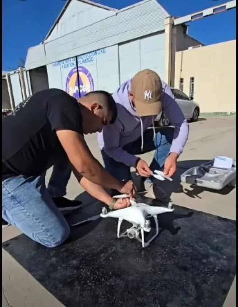 Se realizó el primer "Curso de operador policial de drones".