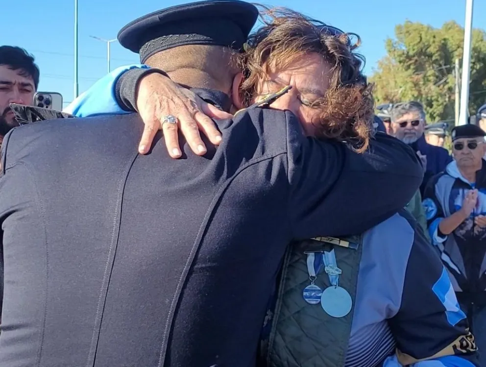 Recuperaron la medalla robada a un veterano de la Guerra de Malvinas
