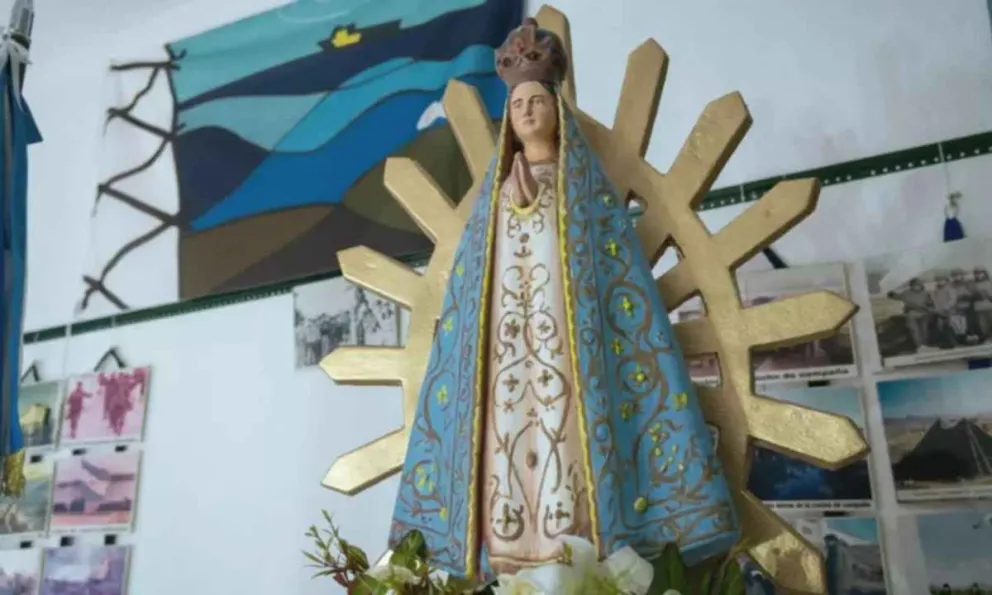 Rawson realizará el 8 de mayo la entronización de la Virgen Malvinera en Playa Unión