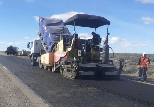 Precaución en Ruta 3: Vialidad Nacional repara la calzada entre Malaspina y Comodoro