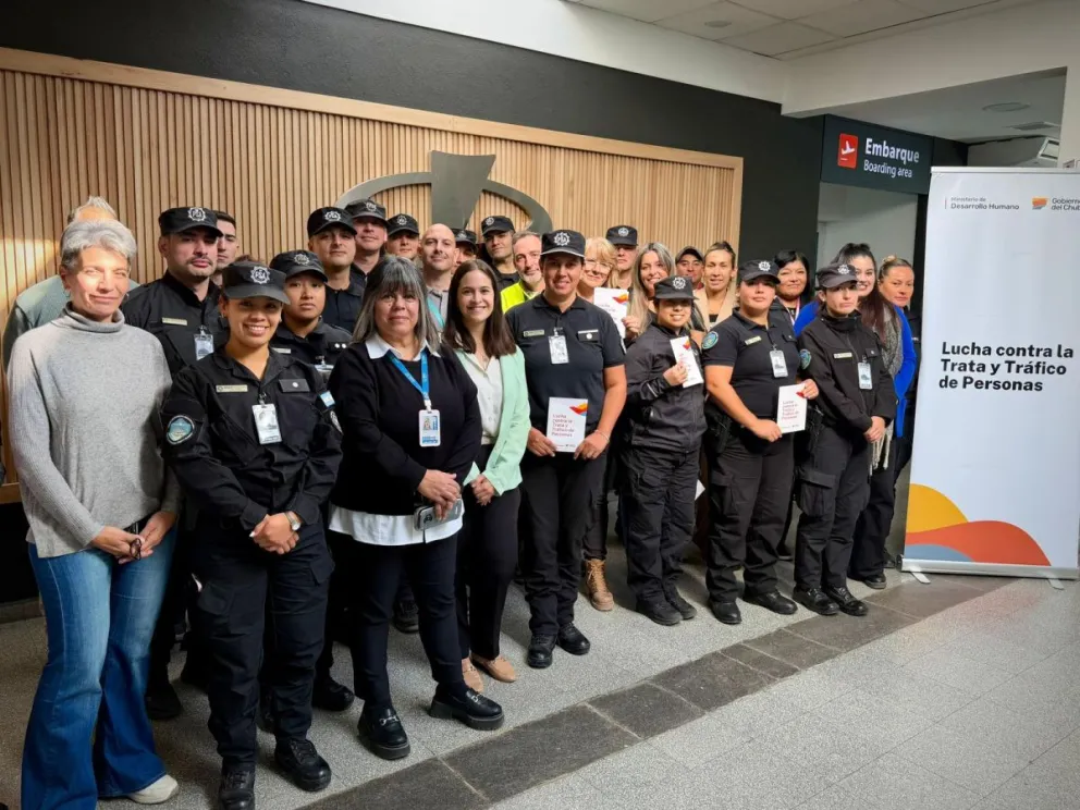 Chubut blinda sus fronteras: nuevas tácticas para detectar la trata de personas en aeropuertos