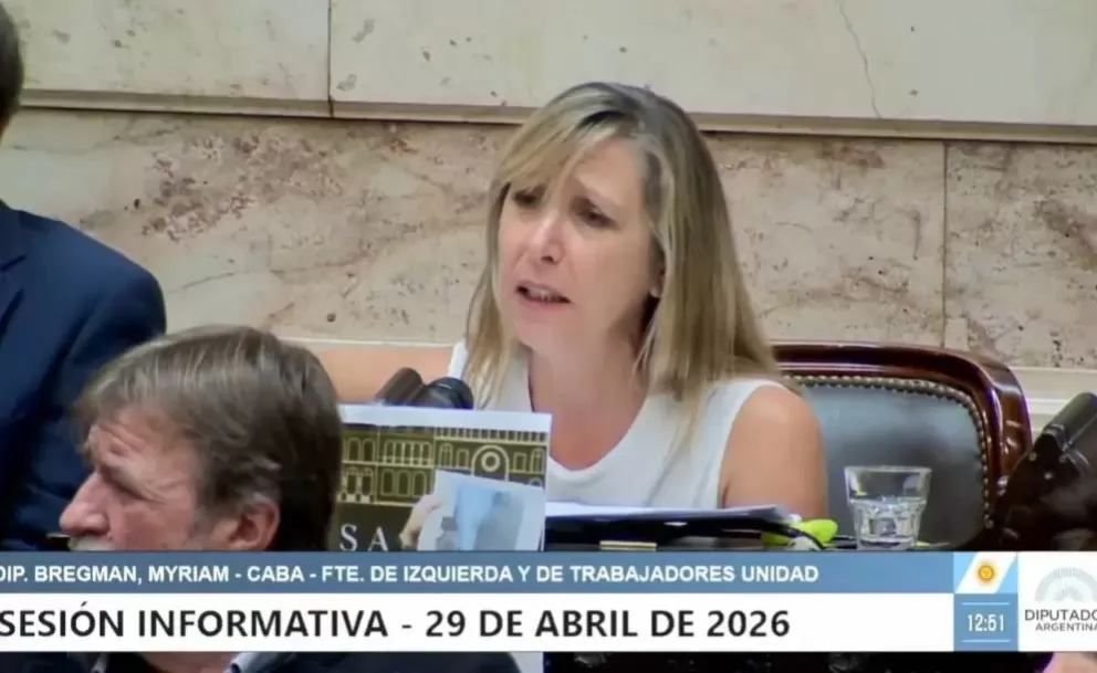 Myriam Bregman, a Adorni: "¿Sabe cómo te dice la gente? Aloe Vera"