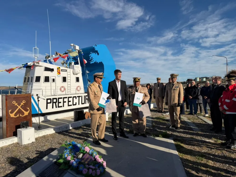 Puerto Deseado recordó la salida de los guardacostas hacia Malvinas
