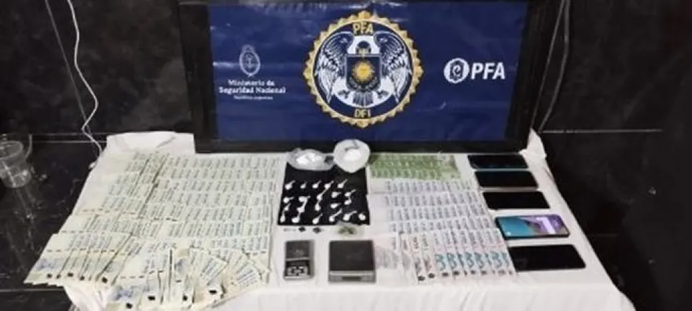 La Policía Federal desbarató un centro de acopio y venta de drogas en Puerto Madryn