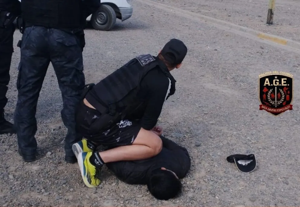 Recuperan un vehículo robado tras una intensa persecución en Trelew