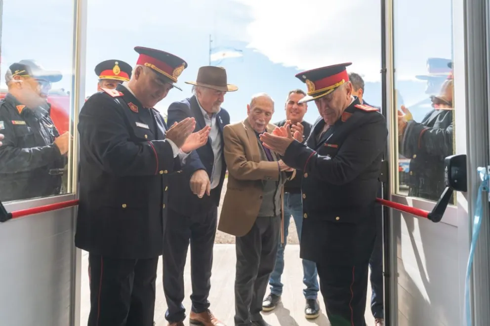 El Destacamento Malvinas Argentinas celebró 38 años con la inauguración de sus nuevas instalaciones
