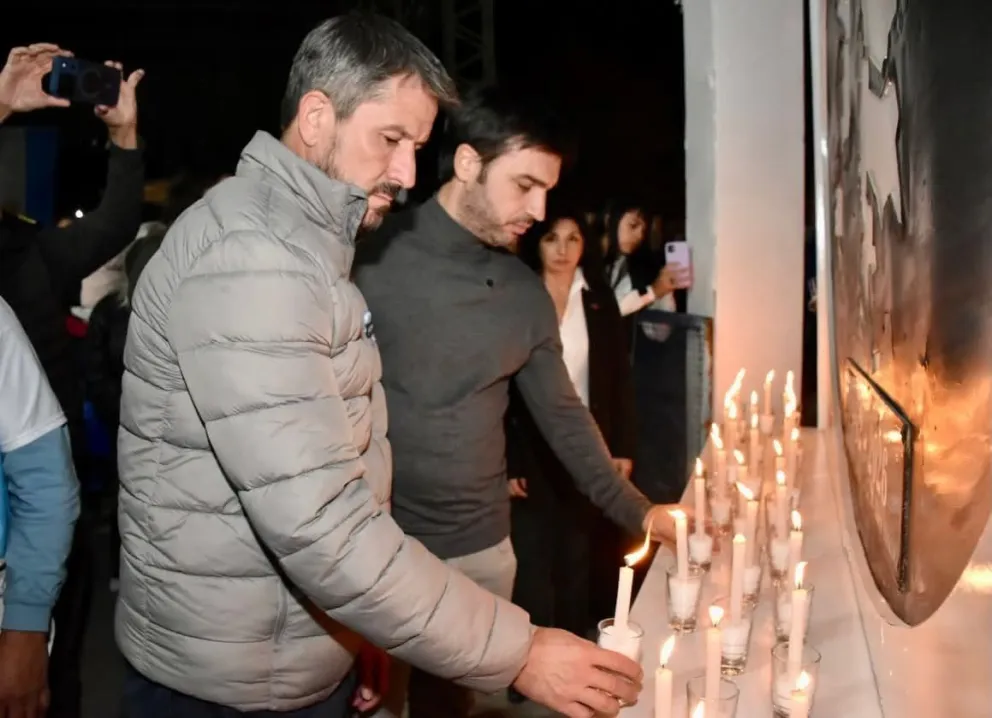 Trelew conmemoró los 44 años de la Gesta de Malvinas