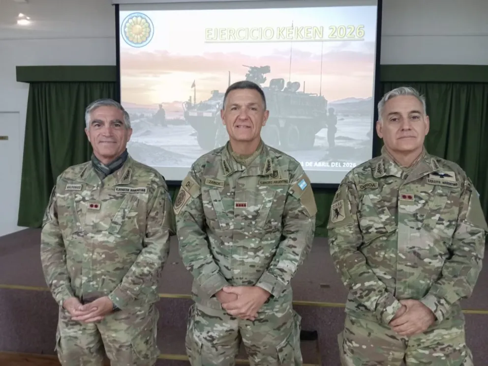 El jefe del Ejército Argentino brindó detalles del Operativo Keken