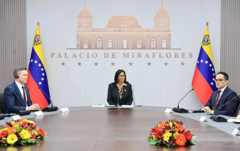 Delcy Rodríguez eliminó el espacio en homenaje a Néstor Kirchner en el Palacio de Miraflores
