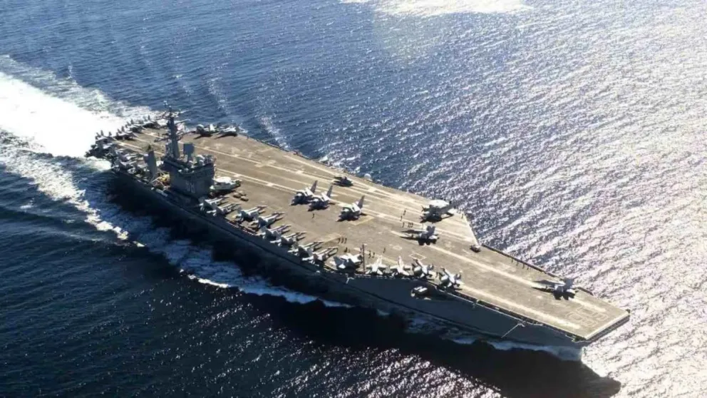 El portaviones USS Nimitz llega a aguas argentinas para ejercicios militares