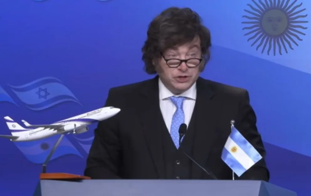Milei anunció vuelos directos a Tel Aviv, convenios en IA y los “Acuerdos de Isaac” entre Israel y Argentina