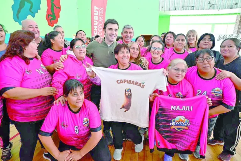Torres acompañó el Torneo Patagónico de Newcom en José de San Martín 