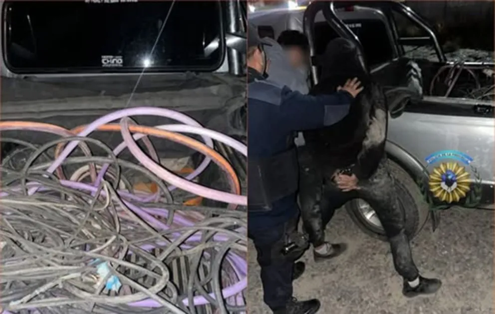 Comodoro: detuvieron a dos sujetos por el robo de cables en una empresa