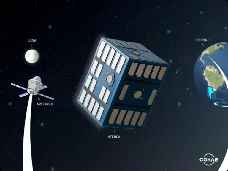 Programa Artemis: Argentina recibió datos del satélite ATENEA