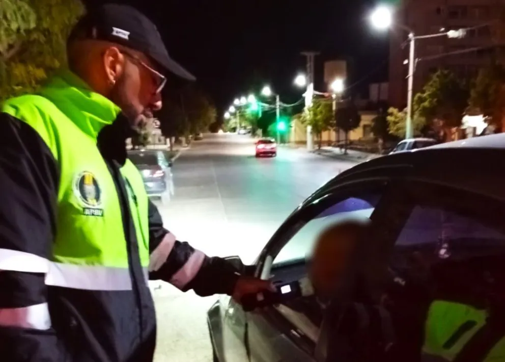 Comodoro lideró los casos de alcoholemia positiva durante el último fin de semana