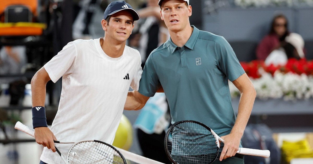Rafael Jódar vs Jannik Sinner, cuartos de final del Masters 1000 de Madrid: la nueva joya del tenis español quiere bajar al 1 del mundo