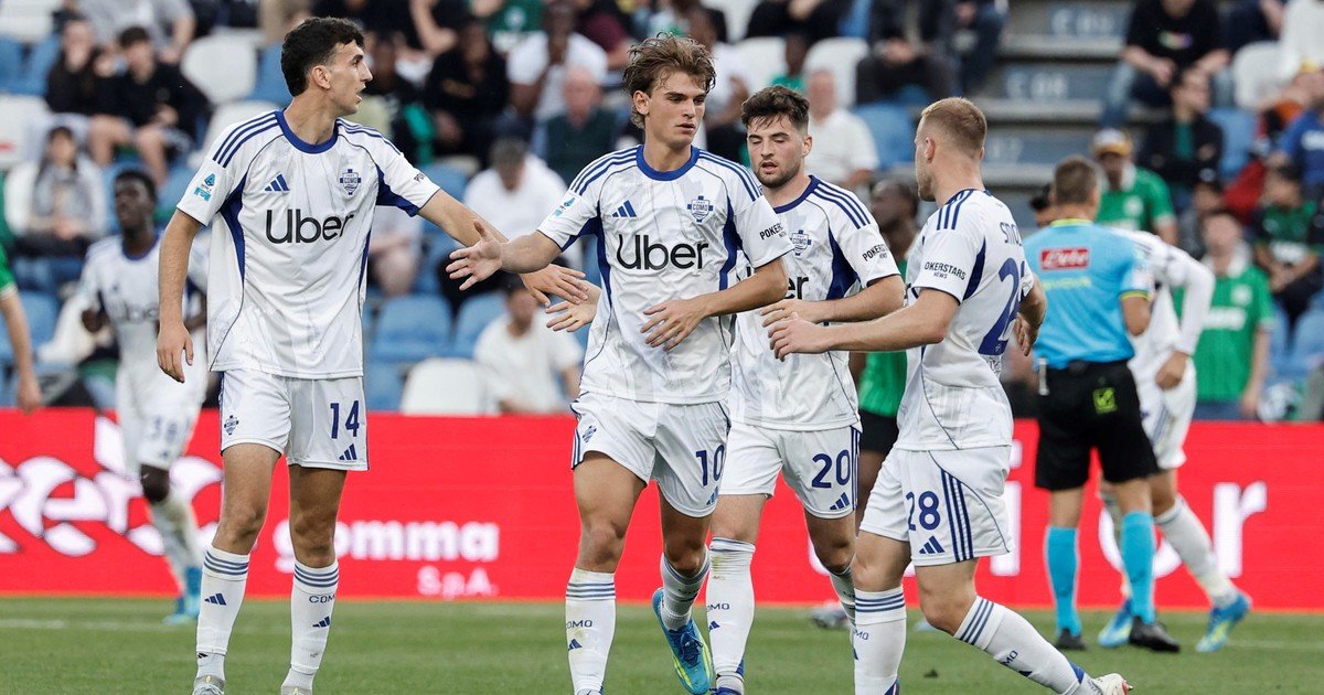 Nico Paz metió un golazo de cabeza pocas veces visto, pero Como perdió y se complicó en la Serie A