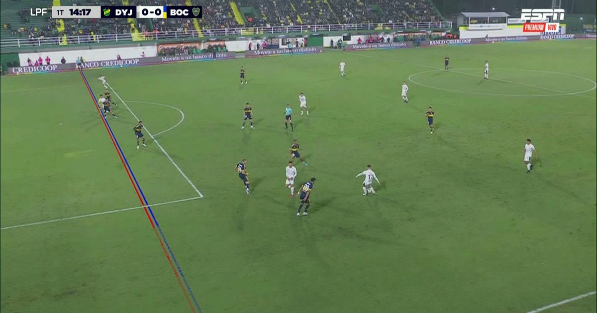 El VAR volvió a jugar para Boca: un offside milimétrico y un polémico trazado de líneas que anuló el 1-0 de Defensa y Justicia
